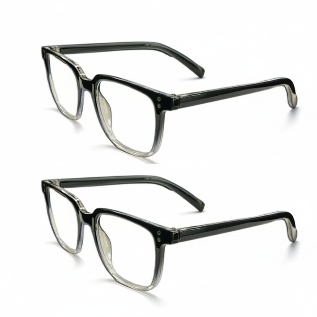 Visio Premium Blue Light Blocking Glasses – Anti-Eye Strain, Sleep Boosting, Screen Protection (Black Friday Deal! Two For The Price Of One!)